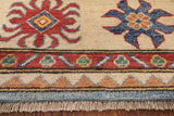 9 X 12 Super Kazak Hand Knotted Rug - Golden Nile