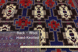 Persian Balouch Wool On Wool Hand Knotted Rug 9 X 13 - Golden Nile