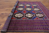 Persian Balouch Wool On Wool Hand Knotted Rug 9 X 13 - Golden Nile