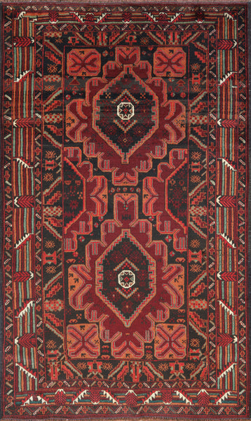 4 X 6 Wool On Wool Oriental Persian Rug - Golden Nile