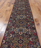 Runner Persian Balouch Hand Knotted Rug 3 X 10 - Golden Nile