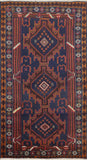 Persian Oriental 4 X 7 Hand Knotted Area Rug - Golden Nile