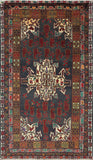 4 X 6 Persian Oriental Wool Area Rug - Golden Nile