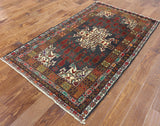 4 X 6 Persian Oriental Wool Area Rug - Golden Nile