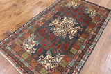 4 X 6 Persian Oriental Wool Area Rug - Golden Nile