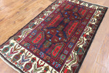 Traditional Hand Knotted 4 X 6 Persian Area Rug - Golden Nile