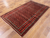 4 X 7 Oriental Baluch Wool Area Rug - Golden Nile