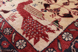 Persian Handmade Wool Rug - 3' 5" X 7' 1" - Golden Nile