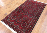 4 X 6 Persian Hand Knotted Oriental Area Rug - Golden Nile