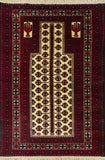 Handmade Oriental Persian Area Rug 4 X 5 - Golden Nile