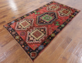 Oriental Wool On Wool Persian Area Rug 4 X 7 - Golden Nile