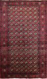 Wool On Wool 5 X 8 Bokhara Persian Area Rug - Golden Nile