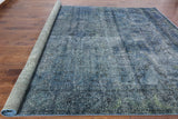 10 X 13 Traditional Wool Overdyed Area Rug - Golden Nile