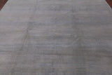 Grey Savannah Grass Handmade Wool & Silk Rug - 8' 2" X 10' 1" - Golden Nile