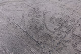 Grey Contemporary Handmade Wool & Silk Rug - 7' 10" X 10' 0" - Golden Nile