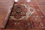 Hand Knotted Heriz Oriental Rug 8 X 10 - Golden Nile