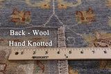 Peshawar Hand-Knotted Wool Runner Rug - 2' 8" X 10' 0" - Golden Nile