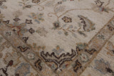 Ivory Peshawar Runner Rug - 2' 8" X 9' 8" - Golden Nile