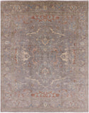 Peshawar Handmade Wool Rug - 8' 1" X 10' - Golden Nile