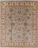 Peshawar Handmade Area Rug - 8' 2" X 10' 1" - Golden Nile