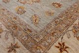 Peshawar Handmade Area Rug - 8' 2" X 10' 1" - Golden Nile