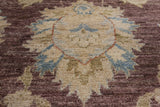 Turkish Oushak Hand Knotted Area Rug - 9' 1" X 12' 3" - Golden Nile