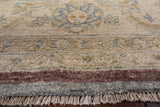 Turkish Oushak Hand Knotted Area Rug - 9' 1" X 12' 3" - Golden Nile
