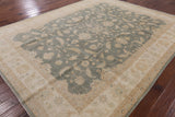 Chobi Peshawar Handmade Wool Area Rug - 8' 10" X 11' 2" - Golden Nile