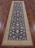 Turkish Oushak Handmade Wool Runner Rug - 2' 9" X 10' 0" - Golden Nile