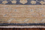 Turkish Oushak Handmade Wool Runner Rug - 2' 9" X 10' 0" - Golden Nile