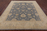 Turkish Oushak Handmade Area Rug - 8' 1" X 9' 4" - Golden Nile