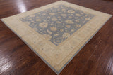 Turkish Oushak Handmade Area Rug - 8' 1" X 9' 4" - Golden Nile
