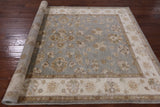 Oriental Oushak Wool Area Rug - 6' 2" X 8' 3" - Golden Nile