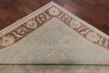 Turkish Oushak Hand Knotted Area Rug - 8' 5" X 9' 10" - Golden Nile