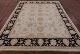 Oriental Peshawar Area Rug - 8' 2" X 9' 9" - Golden Nile