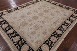 Oriental Peshawar Area Rug - 8' 2" X 9' 9" - Golden Nile