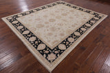 Oriental Peshawar Area Rug - 8' 2" X 9' 9" - Golden Nile