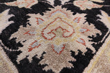 Oriental Peshawar Area Rug - 8' 2" X 9' 9" - Golden Nile