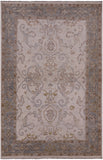 4 x 6 Ivory Oriental Peshawar Area Rug - Golden Nile