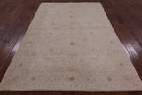 Peshawar Handmade Wool Rug - 5' 10" X 8' 8" - Golden Nile