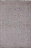 Traditional 4 x 6 Peshawar Oriental Area Rug - Golden Nile