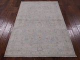 Traditional 4 x 6 Peshawar Oriental Area Rug - Golden Nile