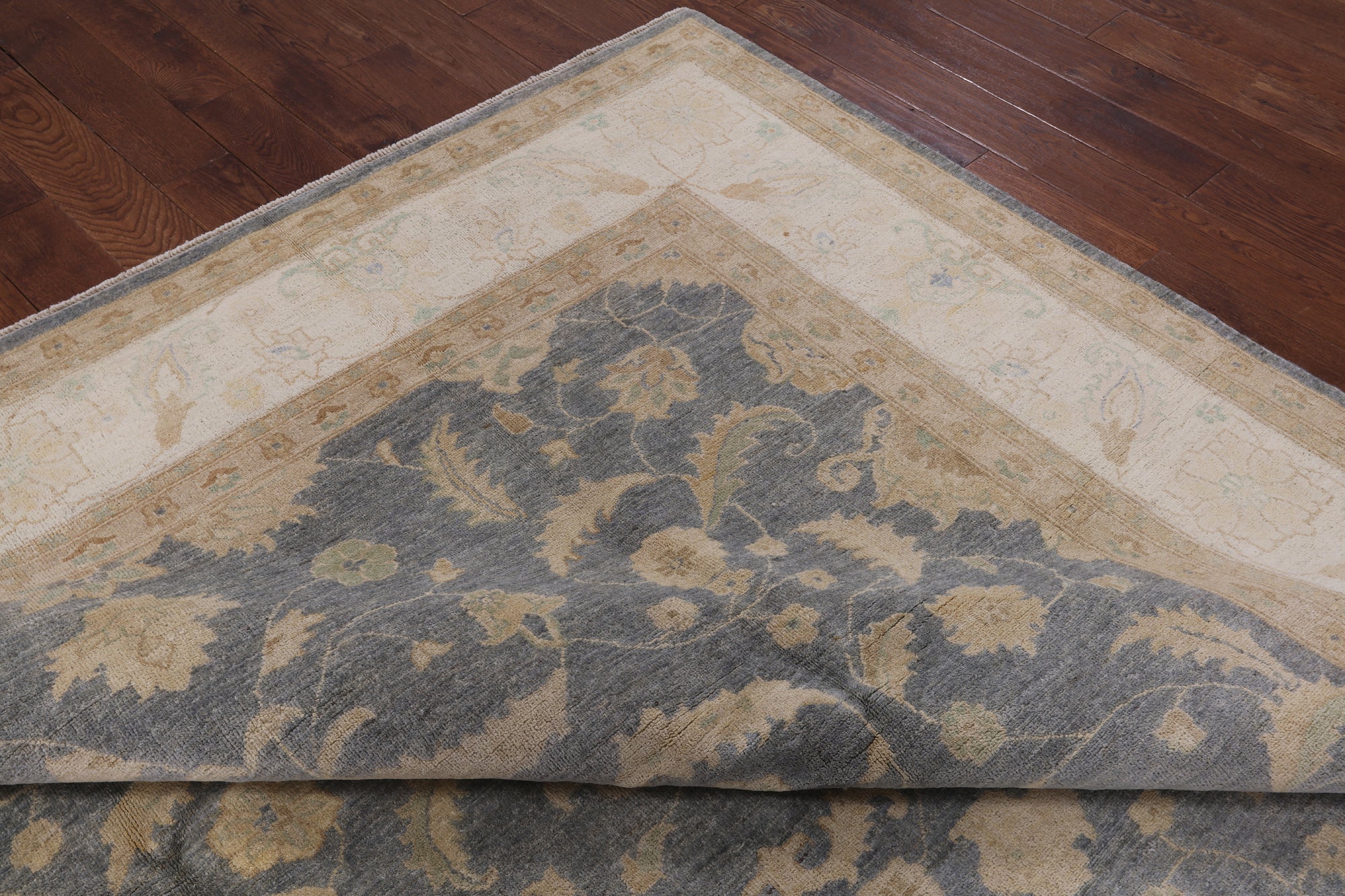 Peshawar Hand Knotted Area Rug - 9' 1" X 12' 1" - Golden Nile