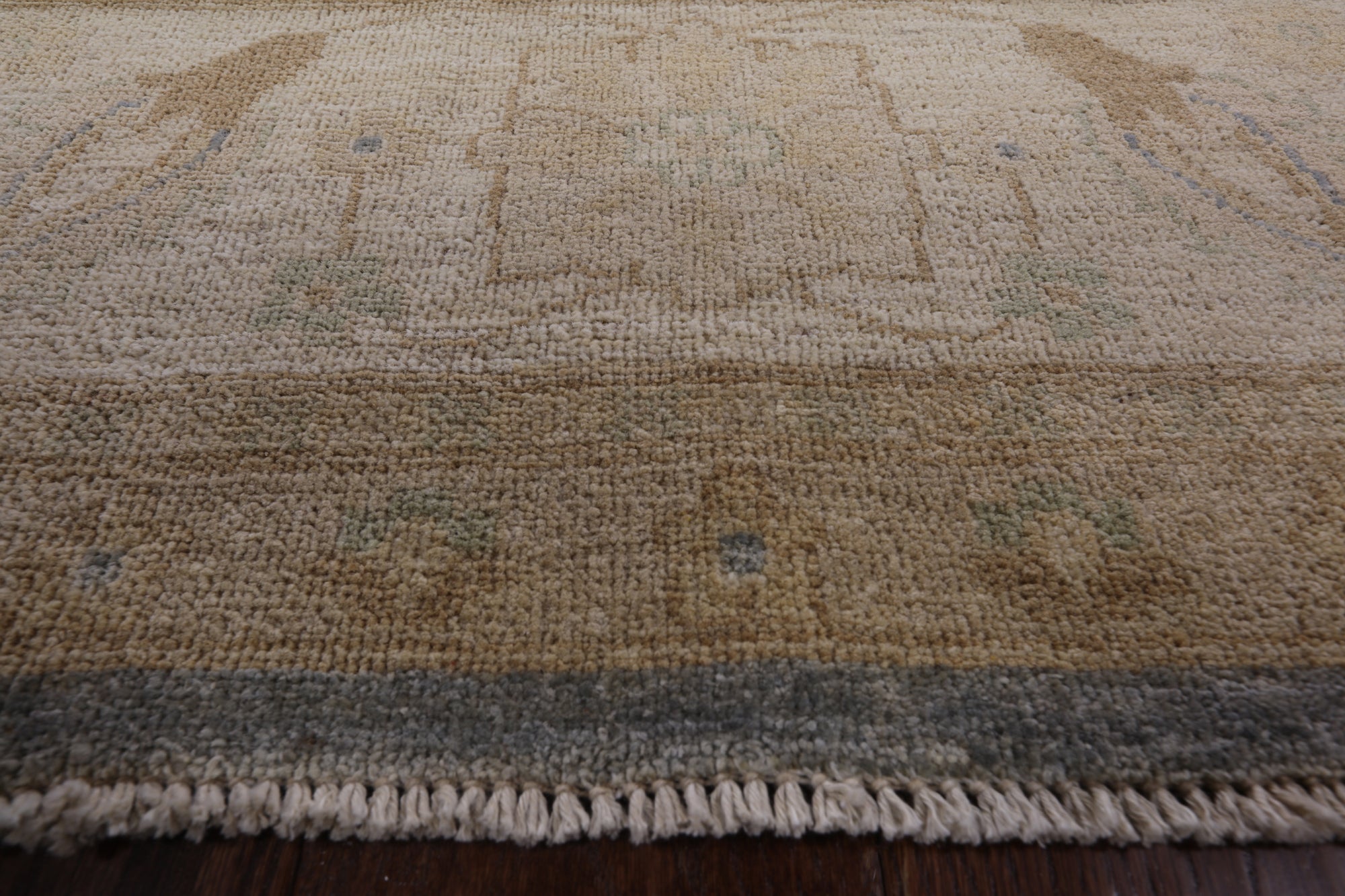 Peshawar Hand Knotted Area Rug - 9' 1" X 12' 1" - Golden Nile