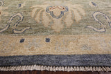 Turkish Oushak Wool Hand Knotted Area Rug - 9' 0" X 11' 10" - Golden Nile