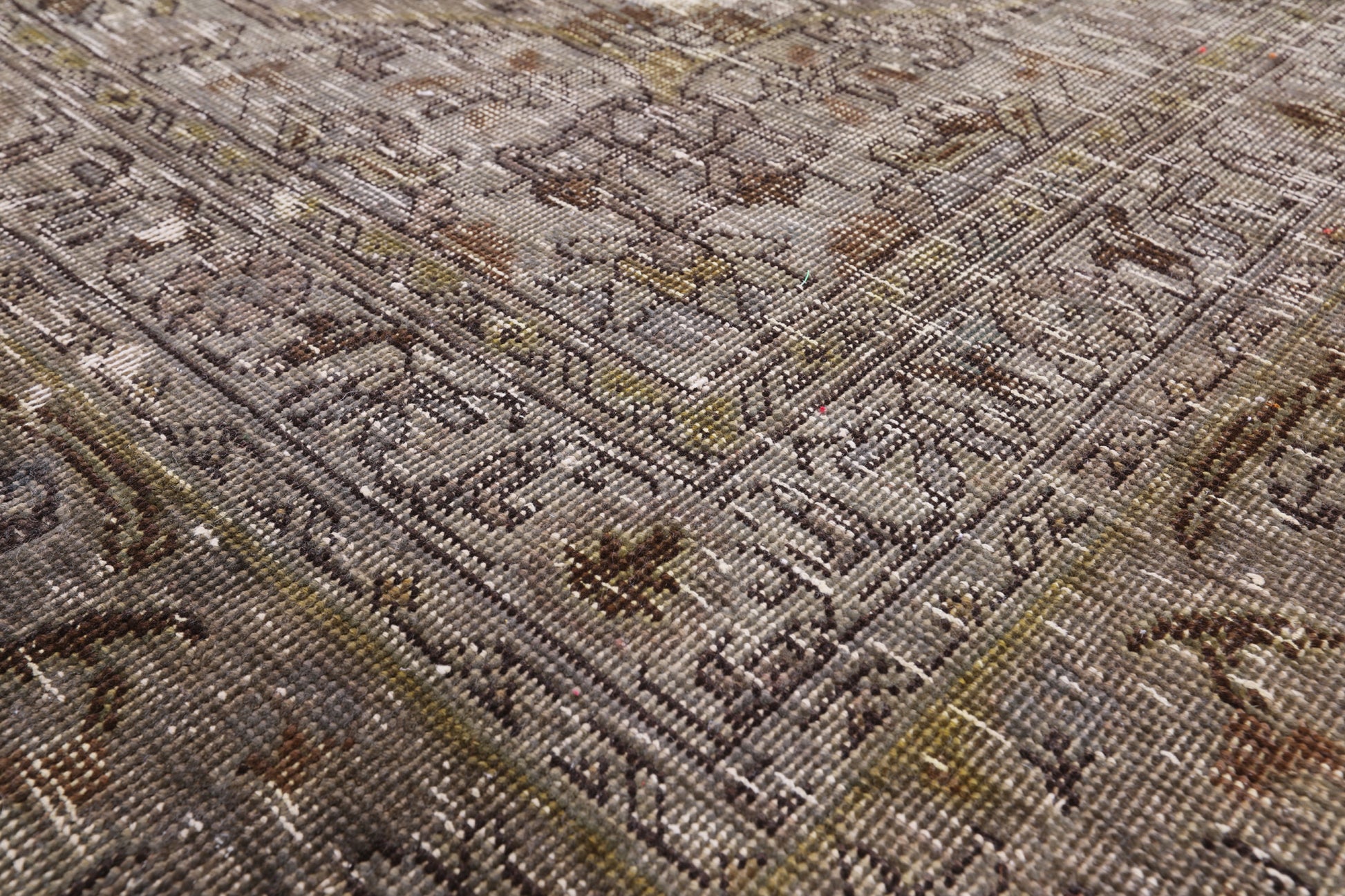 Persian Overdyed Hand Knotted Wool Rug - 9' 7" X 12' 6" - Golden Nile