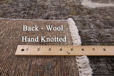 Persian Overdyed Hand Knotted Wool Rug - 9' 7" X 12' 6" - Golden Nile
