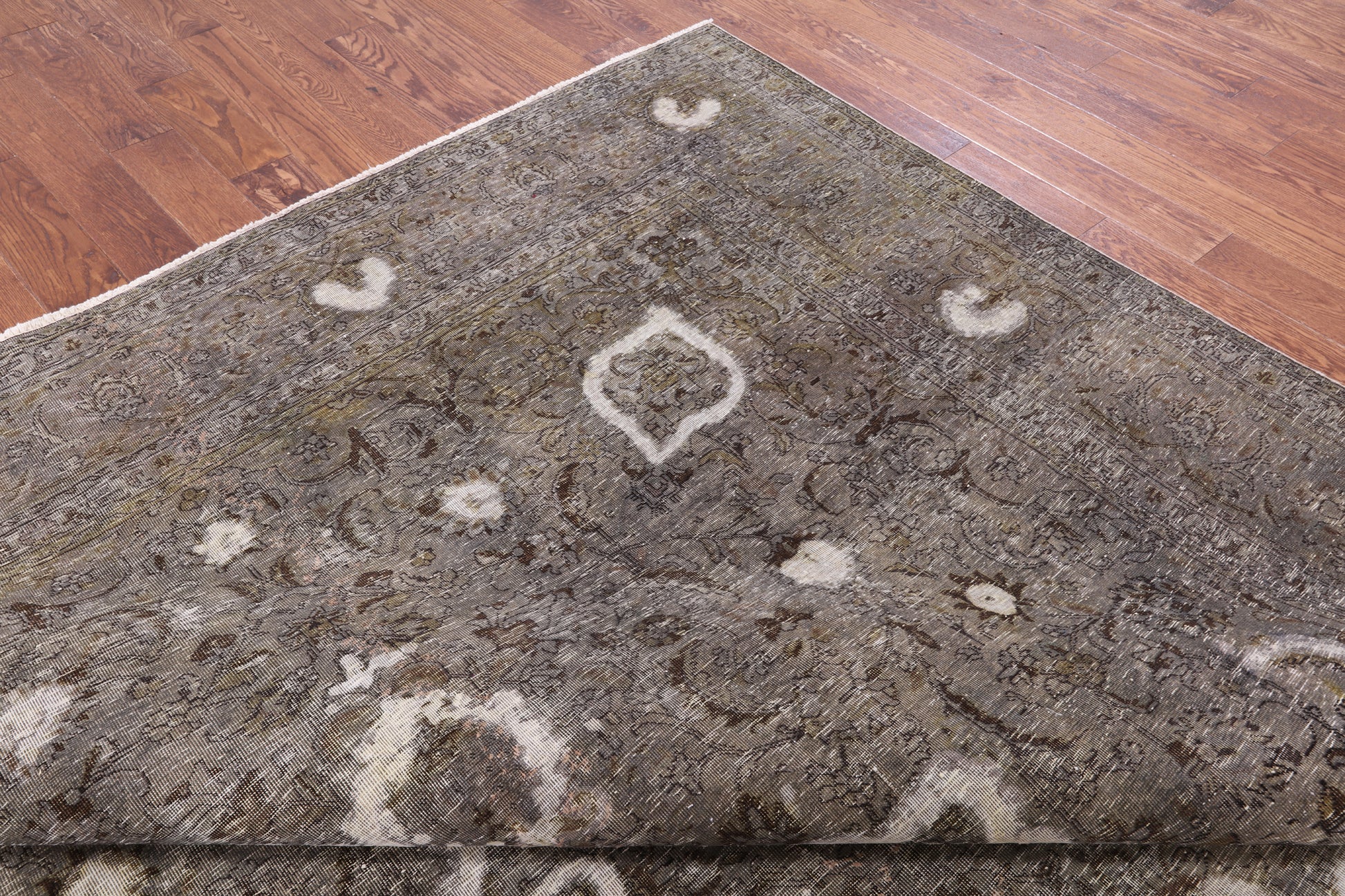 Persian Overdyed Hand Knotted Wool Rug - 9' 7" X 12' 6" - Golden Nile