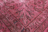 Hand Knotted Overdyed Oriental Rug 9 x 12 - Golden Nile