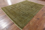 8 x 11 Persian Tabriz Overdyed Rug - Golden Nile